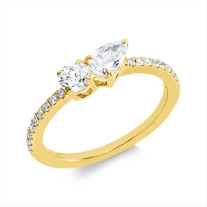 Ring 18 kt GG