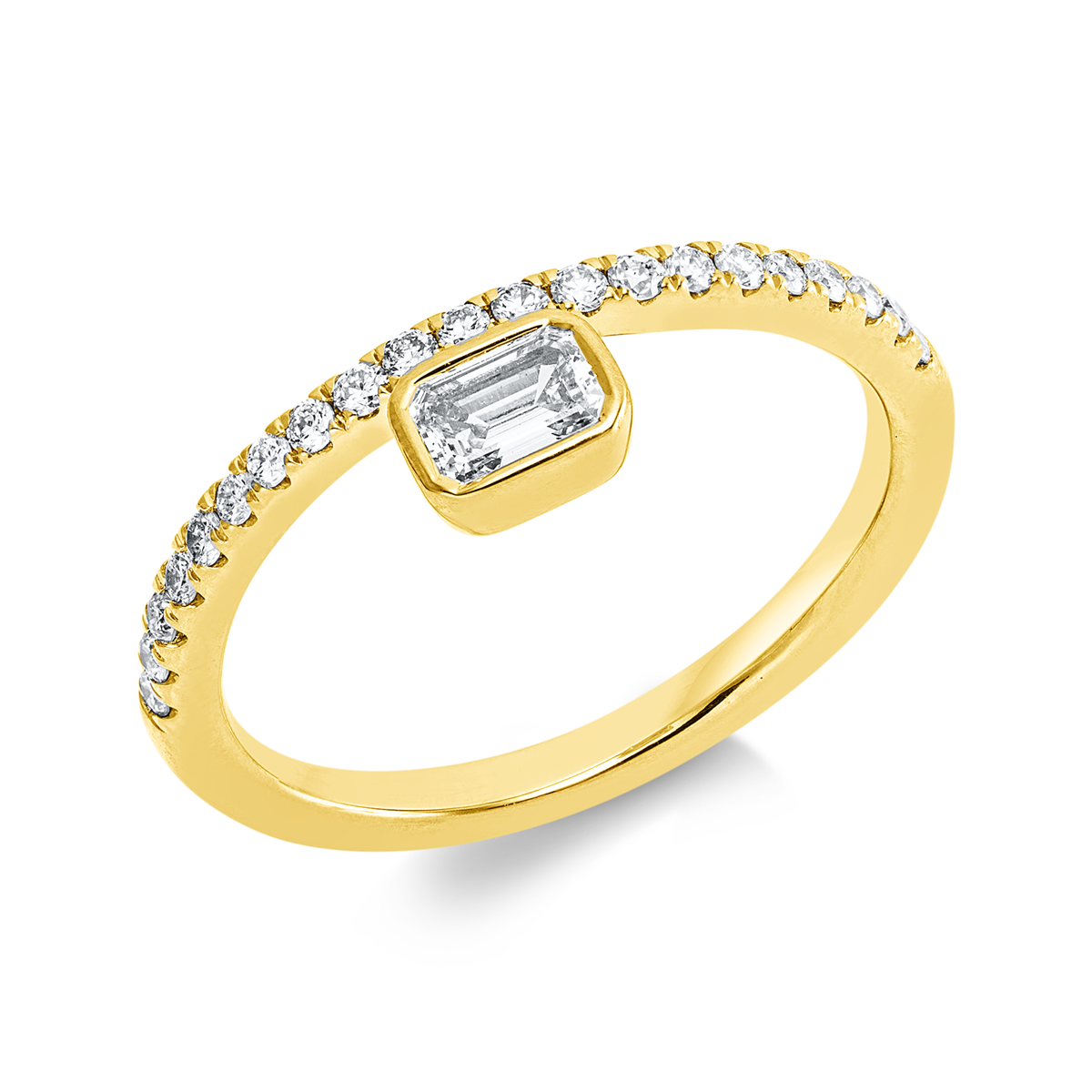 Ring 18 kt GG