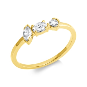 Ring 18 kt GG