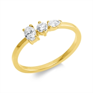 Ring 18 kt GG