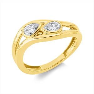 Ring Zarge 18 kt GG