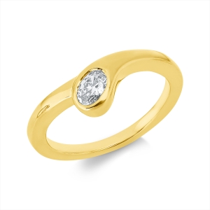 Ring Zarge 18 kt GG