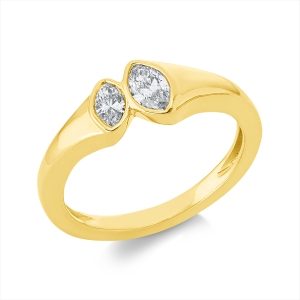 Ring Zarge 18 kt GG