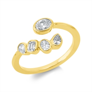 Ring Zarge 18 kt GG