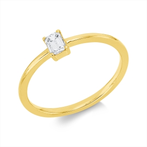 Ring 4er-Krappe 18 kt GG