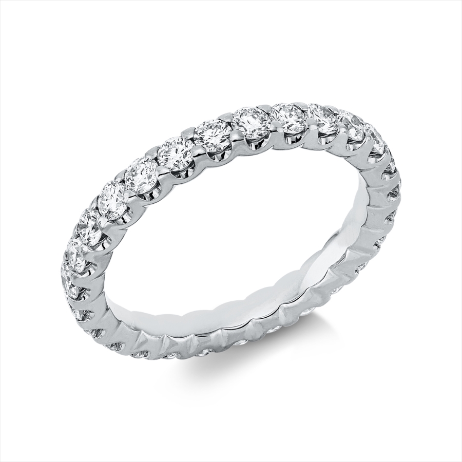 Infinity Memoire Ring  18kt Gelbgold mit 1,41ct Diamanten