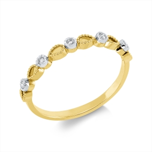 Ring 18 kt GG+WG
