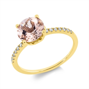 Ring 4er-Krappe 18 kt GG
