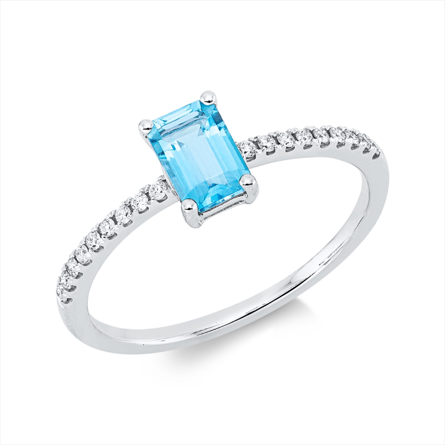 Ring 4er-Krappe 18 kt WG