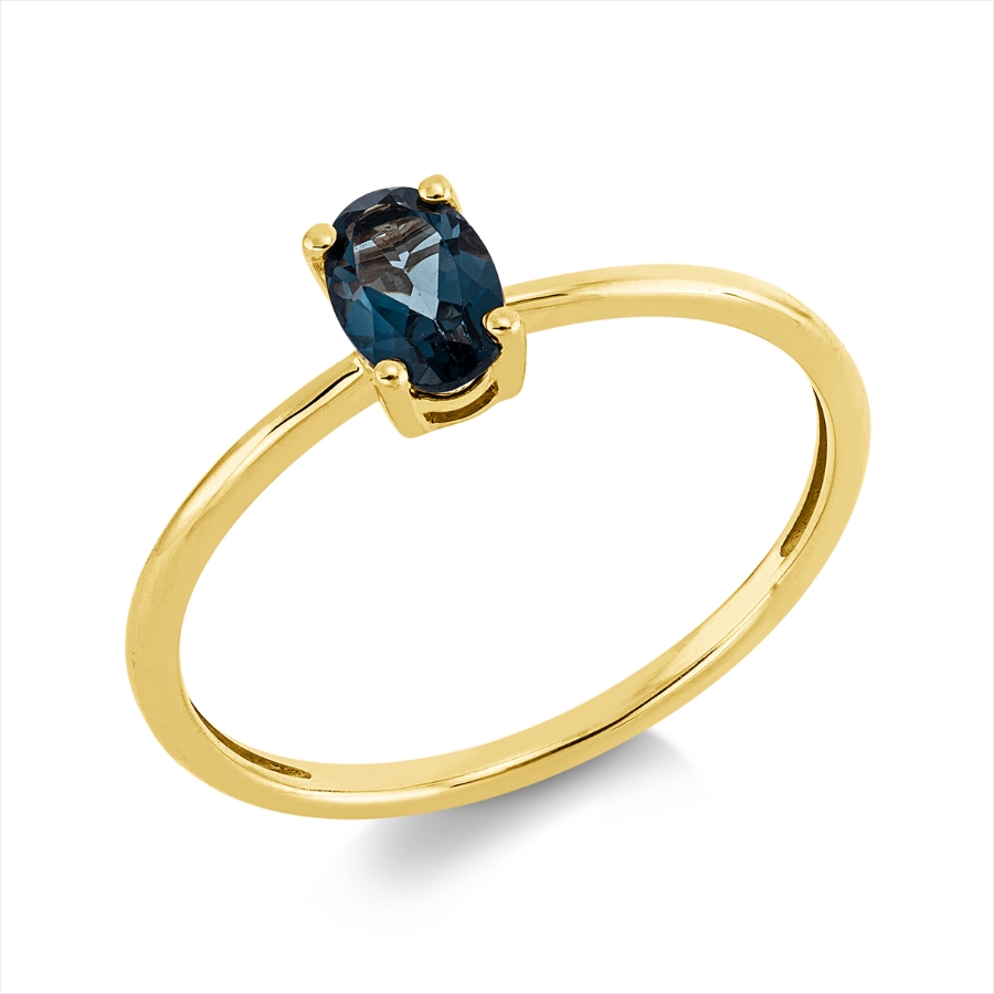 Ring 4er-Krappe 18 kt GG