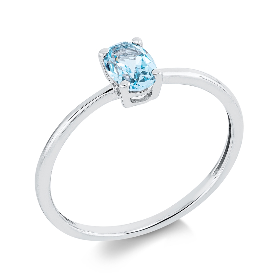 Ring 4er-Krappe 18 kt WG