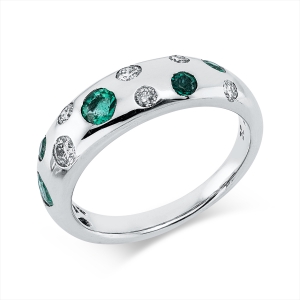 Ring Zarge 14 kt WG