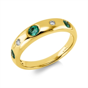 Ring Zarge 14 kt GG