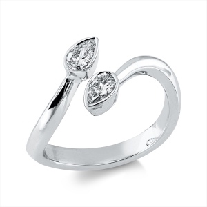 Ring Zarge 18 kt WG