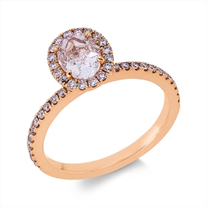 Ring 18 kt RG, GIA 5232485788