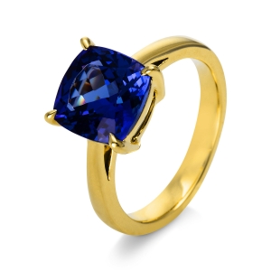 Ring 4er-Krappe 18 kt GG