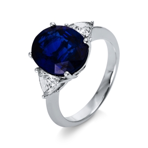 Ring 4er-Krappe 18 kt WG