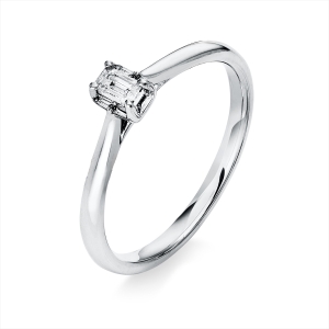 Ring 4er-Krappe 18 kt WG