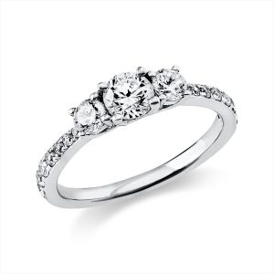 Ring 4er-Krappe 14 kt GG, GIA7288797882