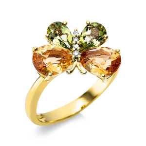 Ring 18 kt GG
