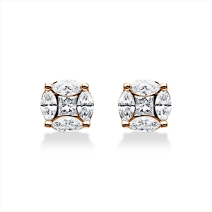 Ohrstecker 18 kt RG