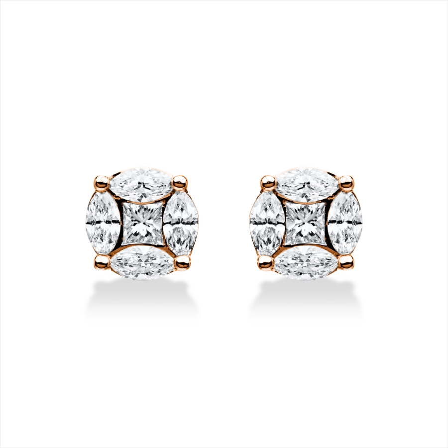 Ohrstecker 18 kt RG