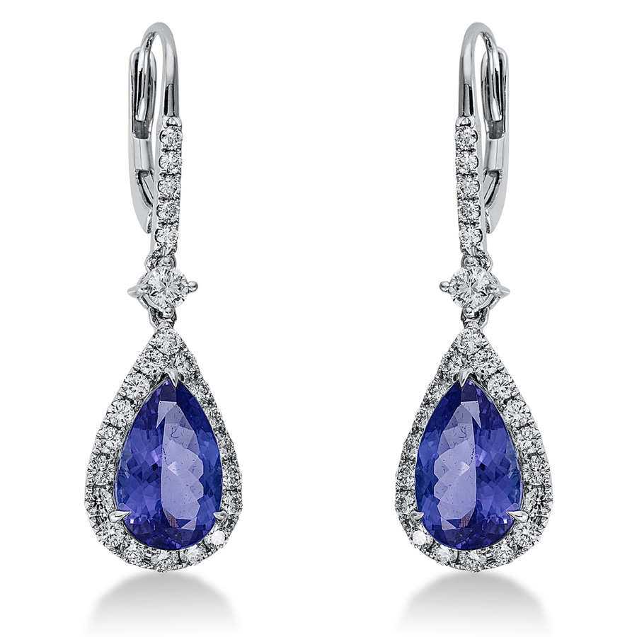 Ohrschmuck 3er-Krappe 18 kt WG