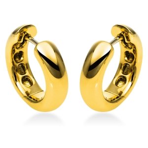 Creolen  18kt Gelbgold mit 0,00ct Diamanten