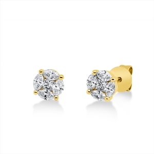 Ohrstecker 18 kt GG