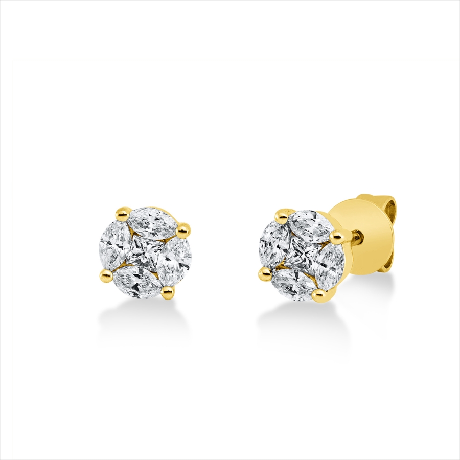 Ohrstecker 18 kt GG