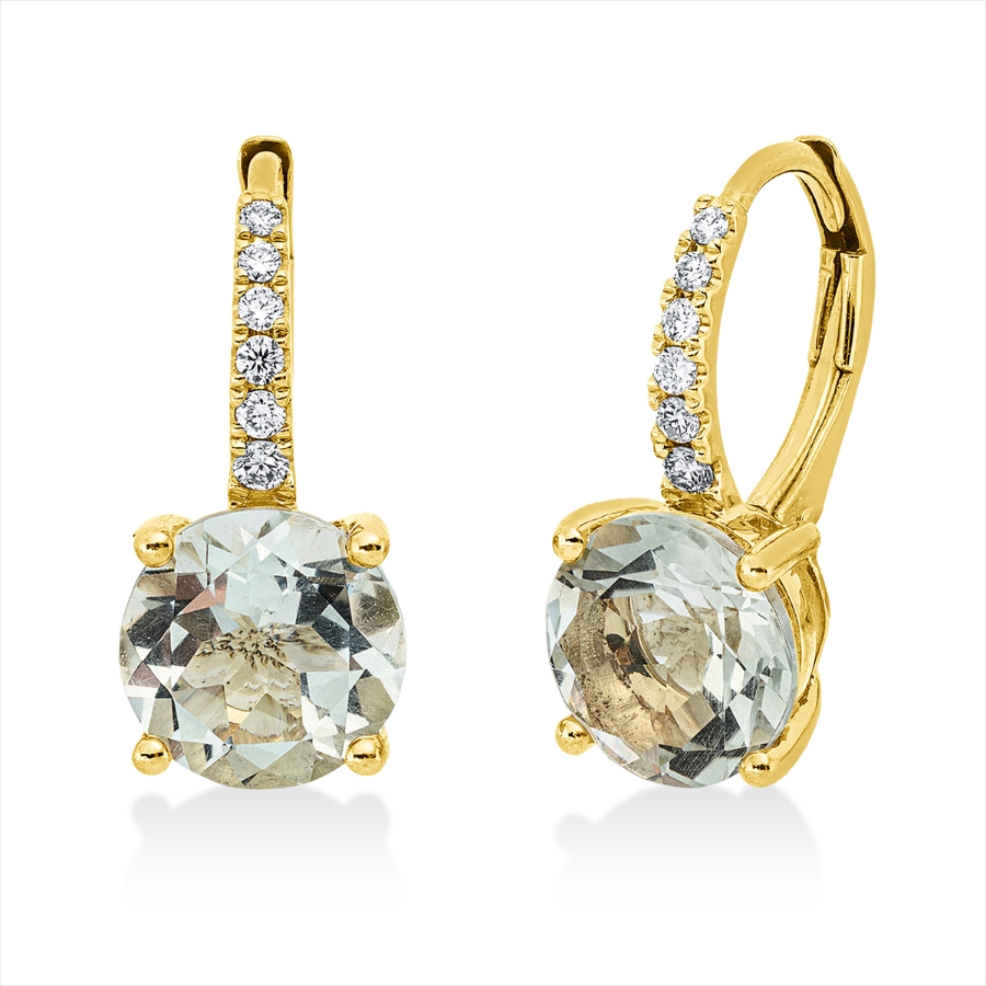 Ohrschmuck 4er-Krappe 18 kt GG
