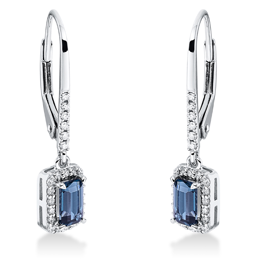 Ohrschmuck 4er-Krappe 18 kt WG