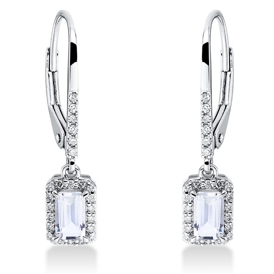 Ohrschmuck 4er-Krappe 18 kt WG