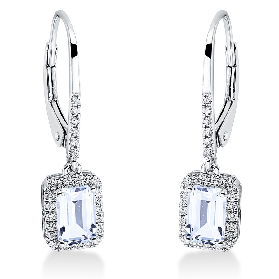Ohrschmuck 4er-Krappe 18 kt WG