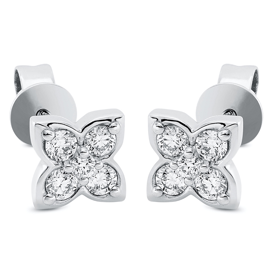Ohrstecker 18 kt WG