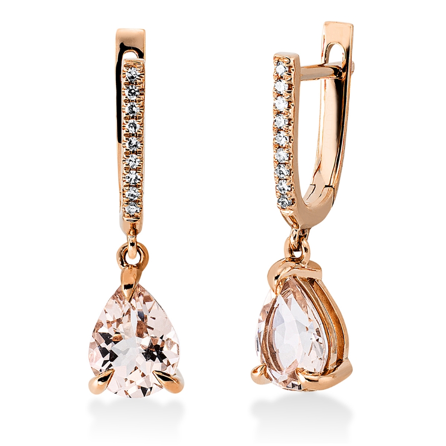 Ohrschmuck 3er-Krappe 18 kt RG