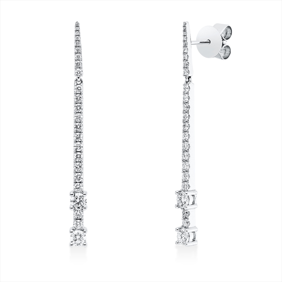 Ohrschmuck 18 kt WG