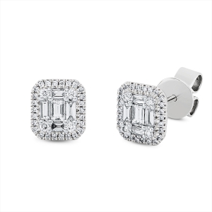 Ohrstecker 18 kt WG