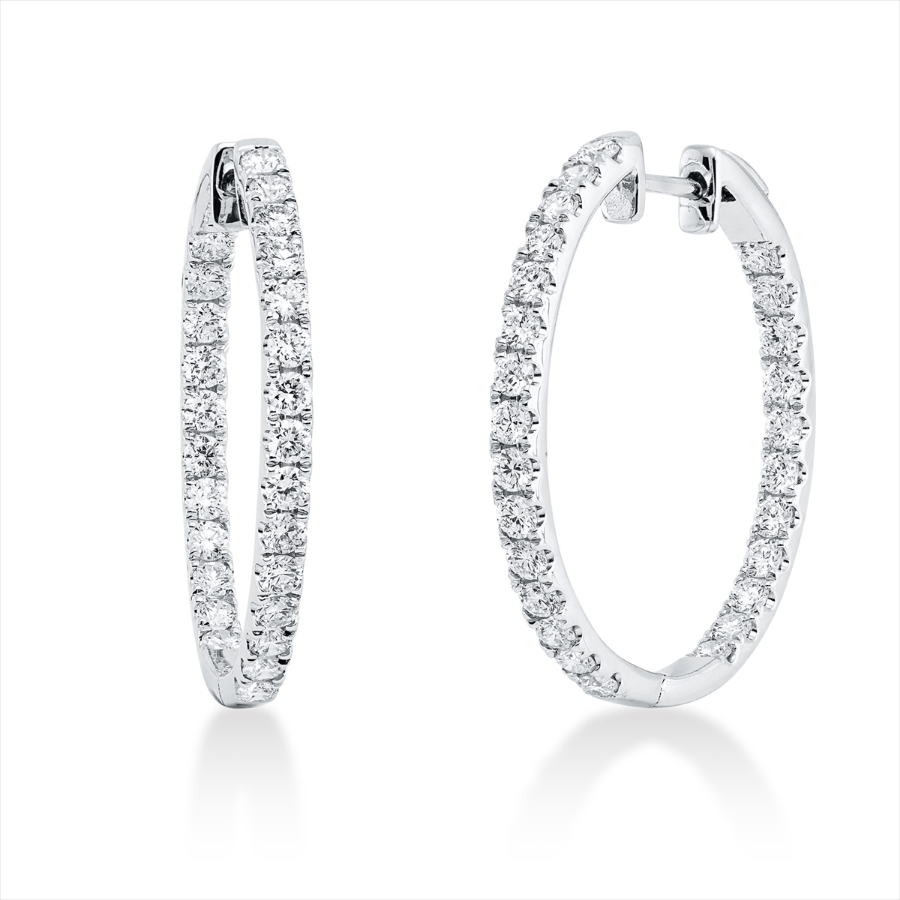Creolen 18 kt WG