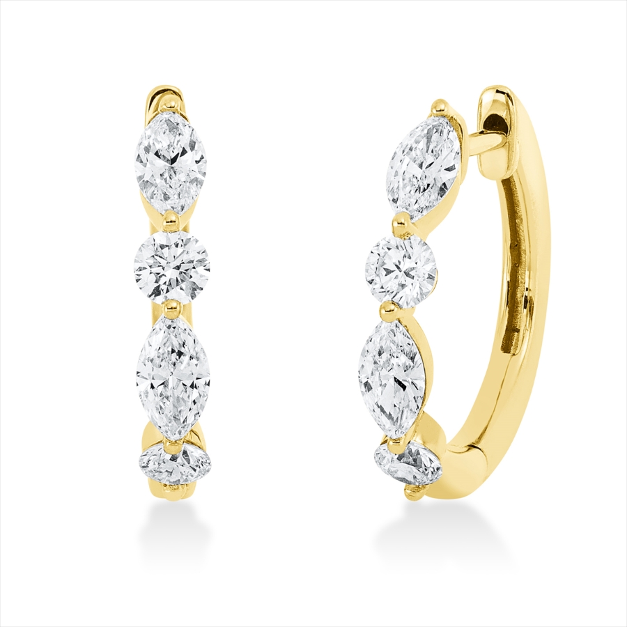 Creolen 18 kt GG