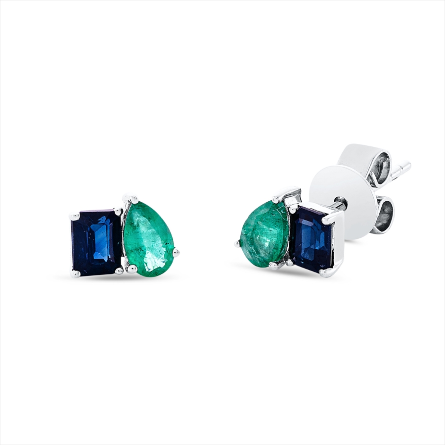 Ohrstecker 18 kt WG
