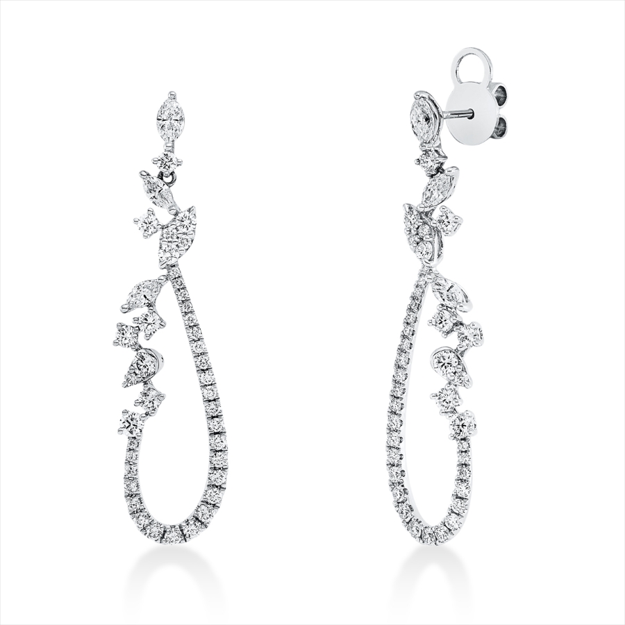 Ohrschmuck 18 kt WG