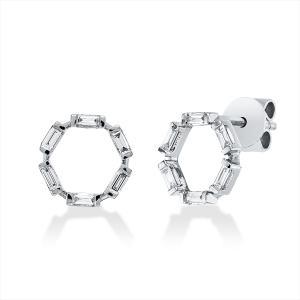 Ohrstecker 18 kt WG