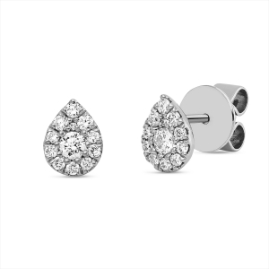 Ohrstecker 18 kt WG