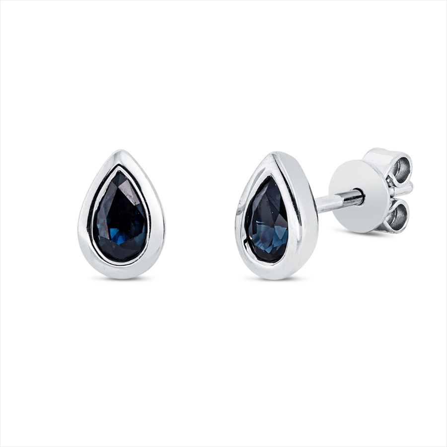 Ohrstecker 18 kt WG