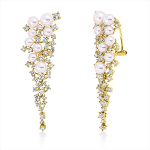Ohrschmuck  18kt Gelbgold mit 2,31ct Diamanten