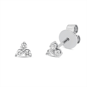 Ohrstecker 18 kt WG