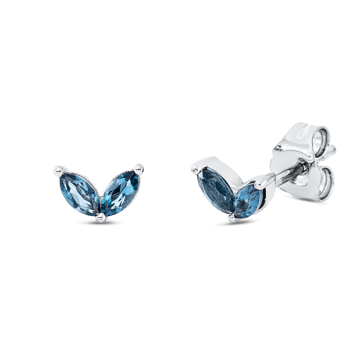 Ohrstecker 18 kt WG