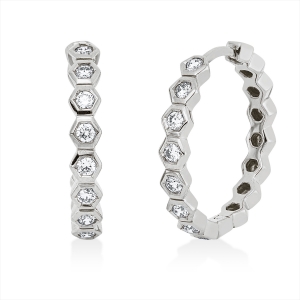 Creolen Zarge 18 kt GG