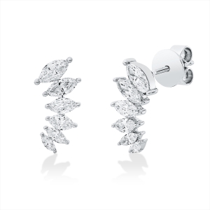 Ohrstecker 18 kt WG